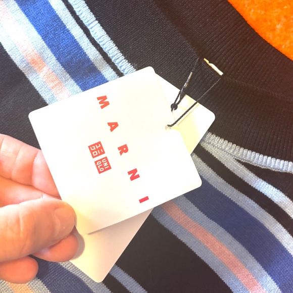 Marni Uniqlo collab merino blend sleeveless midi dress NWT - Picture 9 of 13